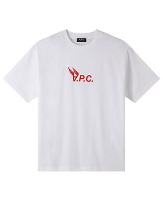 Hermance logo printed short-sleeved T-shirt A.P.C.