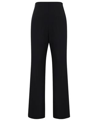 Stretch cady high-rise wide-leg trousers ROLAND MOURET
