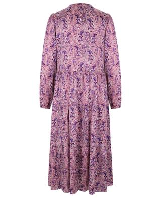 Elinor Paisley printed silk midi dress CHARLOTTE SPARRE