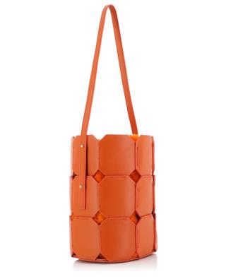 Puzzle Bag calf leather handbag with shearling ANITA BILARDI