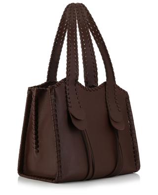 Mony large grained leather tote bag CHLOE