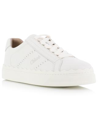 Lauren low-top lace-up sneakers with perforations CHLOE