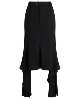 Godet Deconstructed asymmetric skirt BALENCIAGA