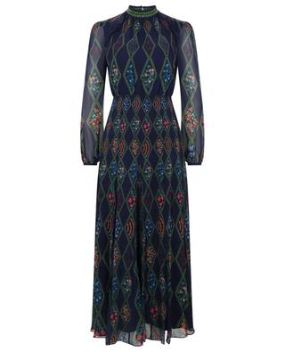 Jacqui B long embroidered dress SALONI
