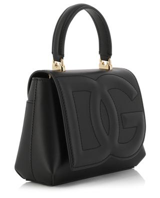 Mini sac à main en cuir lisse DG Logo DOLCE & GABBANA