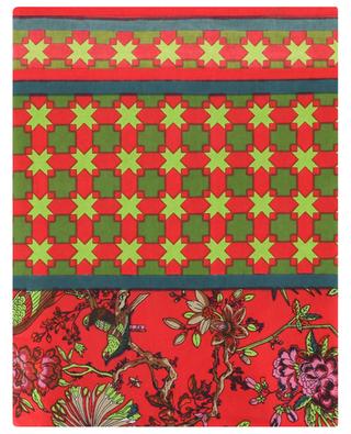 Oiseau Rouge rectangular tablecloth CAROLINE DE BENOIST