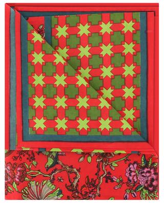 Oiseau Rouge rectangular tablecloth CAROLINE DE BENOIST