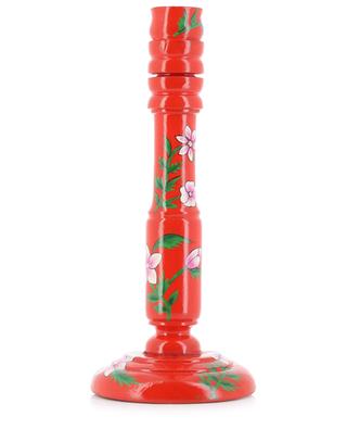 Kerzenhalter aus Holz Fleurs - H31 CAROLINE DE BENOIST