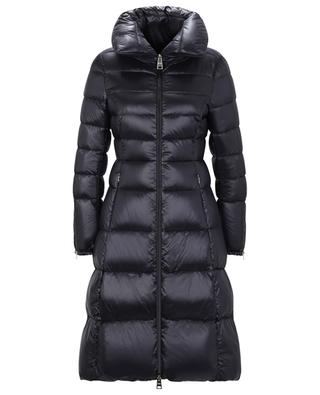 Cinched long high-neck down jacket HERNO