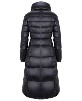 Cinched long high-neck down jacket HERNO