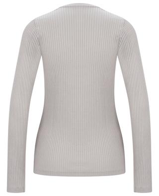 Long-sleeved cotton modal and cashmere T-shirt MAJESTIC FILATURES