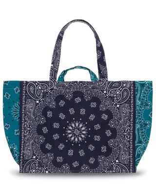 Beach Maxi embroidered bandana tote bag CALL IT BY YOUR NAME