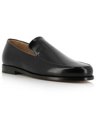 The Alessio brushed leather loafers KHAITE