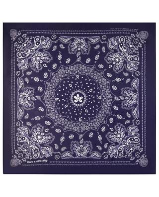 Bandana silk square scarf CALL IT BY YOUR NAME