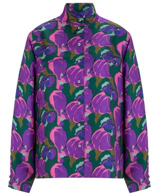 Violon floral silk blouse SOEUR