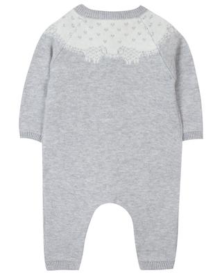 Sheep baby jacquard knit all-in-one TARTINE ET CHOCOLAT