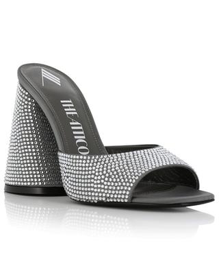 Luz 105 satin and crystal heeled open-toe mules THE ATTICO