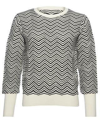 Chewing-Gum zigzag patterned jumper ERES