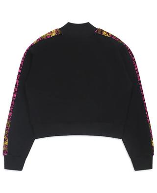 Baroccodile girl's full-zip sweatshirt VERSACE