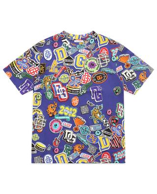 DG Stickers short-sleeved boy's T-shirt DOLCE & GABBANA