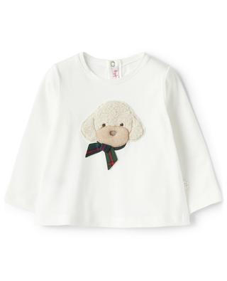 Poodle baby long-sleeve T-shirt IL GUFO