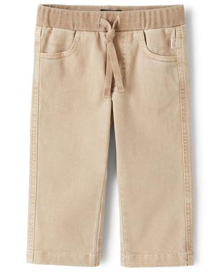 Baby chino trousers with elasticated waistband IL GUFO