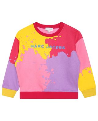 Mädchen-Sweatshirt aus Baumwolle Paint Spots MARC JACOBS