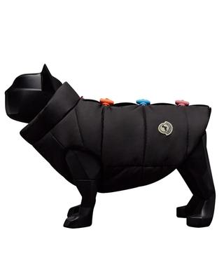 Button-embellished dog quilted vest MONCLER