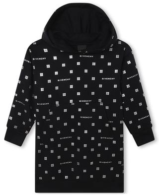 Robe sweat à capuche fille Silvery 4G GIVENCHY