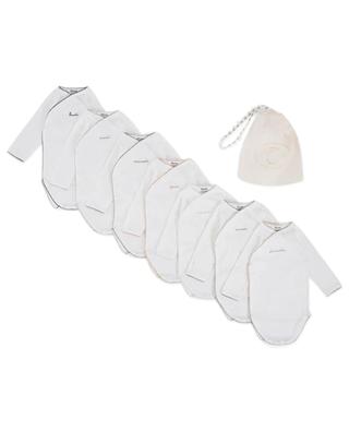 Weekly set of baby bodysuits BONPOINT
