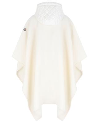 Soft cape with water-repellent hood MONCLER