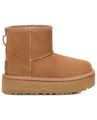 Classic Mini Platform girls' suede ankle boots UGG