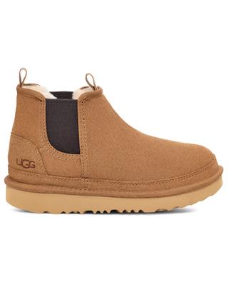 Neumel Chelsea boys' suede ankle boots UGG