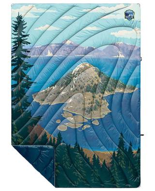 Crater Lake National Park quilted puffy blanket RUMPL
