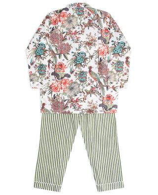 Pyjama-Set für Mädchen aus Baumwolle Oiseaux Blanc CAROLINE DE BENOIST
