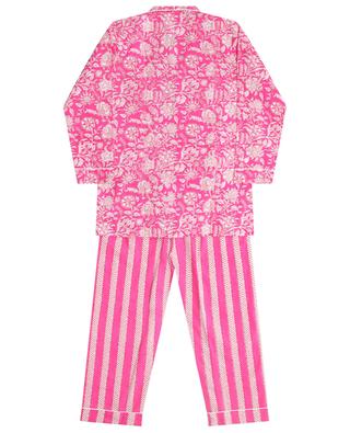 Fleuri girls' cotton pyjama set CAROLINE DE BENOIST