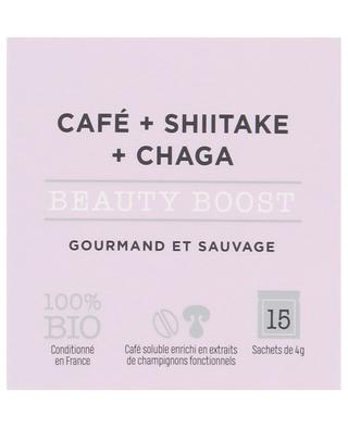 Shiitake + Chaga Beauty Boost coffee with mushroom extracts SO MUSH ORGANIC