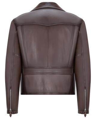 Vintage leather biker jacket BERLUTI