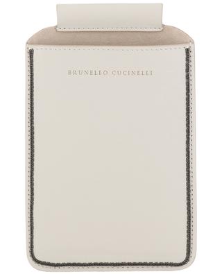 Monile smartphone case with shoulder strap BRUNELLO CUCINELLI