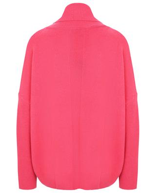 Loose turtleneck cashmere jumper with rib knit details BONGENIE GRIEDER