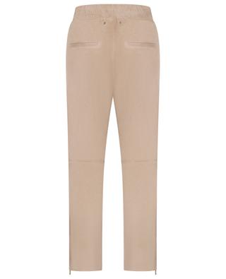 Ianna cropped suede straight fit trousers GOLDEN GOOSE
