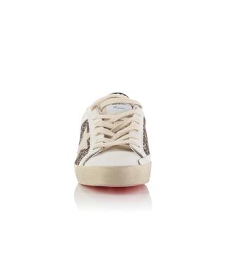 Super-Star distressed sneakers with glitter GOLDEN GOOSE