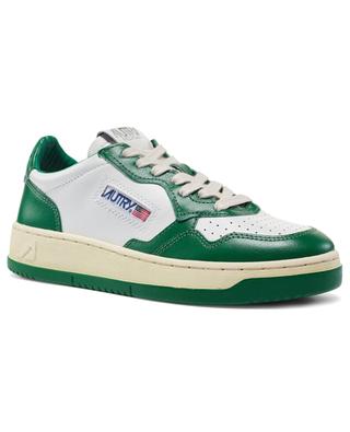 Medalist low-top white and green sneakers AUTRY