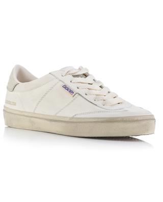 Soul Star low-top distressed nappa leather sneakers with platinum detail GOLDEN GOOSE