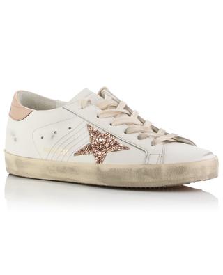 Super-Star low-top sneakers with glitter star GOLDEN GOOSE