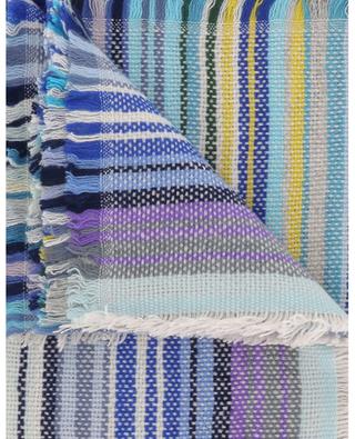 Happy Day cashmere shawl CASHMERE BLUES