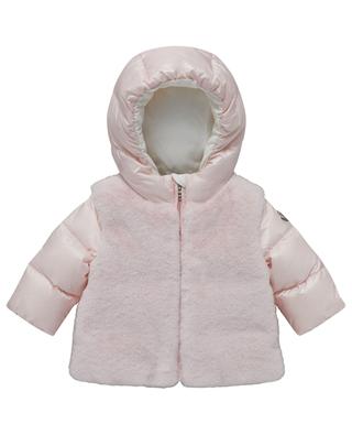 Natas nylon and plush baby down jacket MONCLER