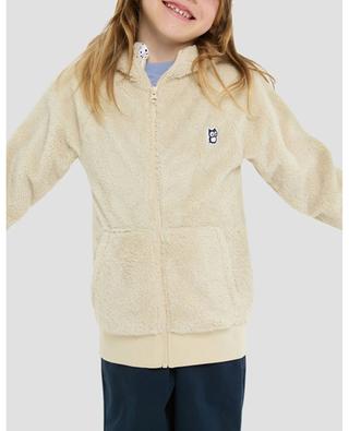 Panda children's hooded full-zip teddy fleece sweatshirt NAMUK
