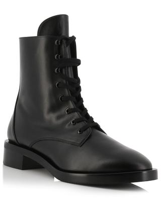 Sondra Sleek 25 smooth leather lace-up ankle boots STUART WEITZMAN