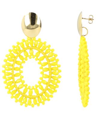 Yellow Oval L earrings LOTT.GIOIELLI